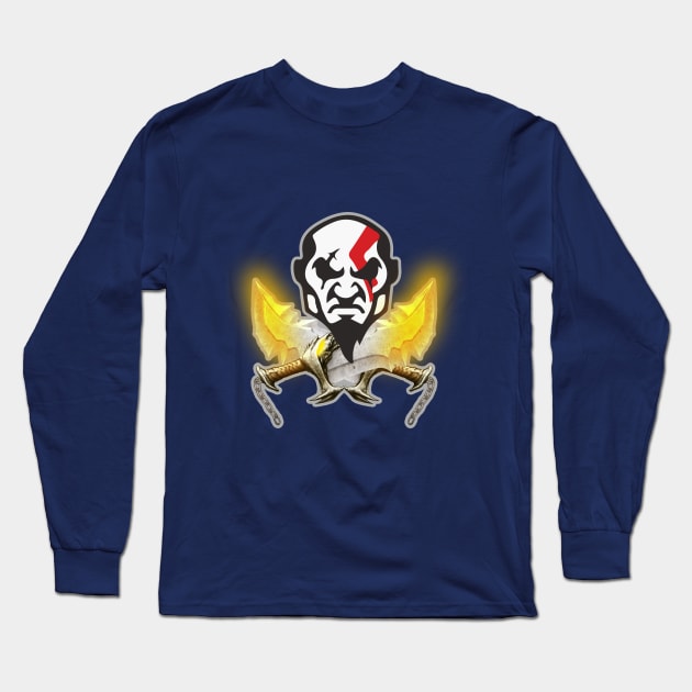 God of War Long Sleeve T-Shirt by Losen500